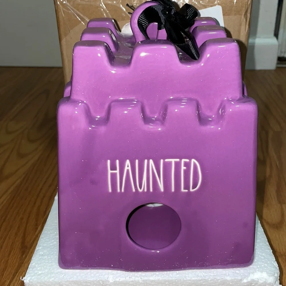 Rae Dunn Birdhouse Brand New 2021 HAUNTED Castle Online Release Halloween VHTF